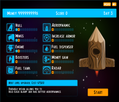 Flash Shop Menu