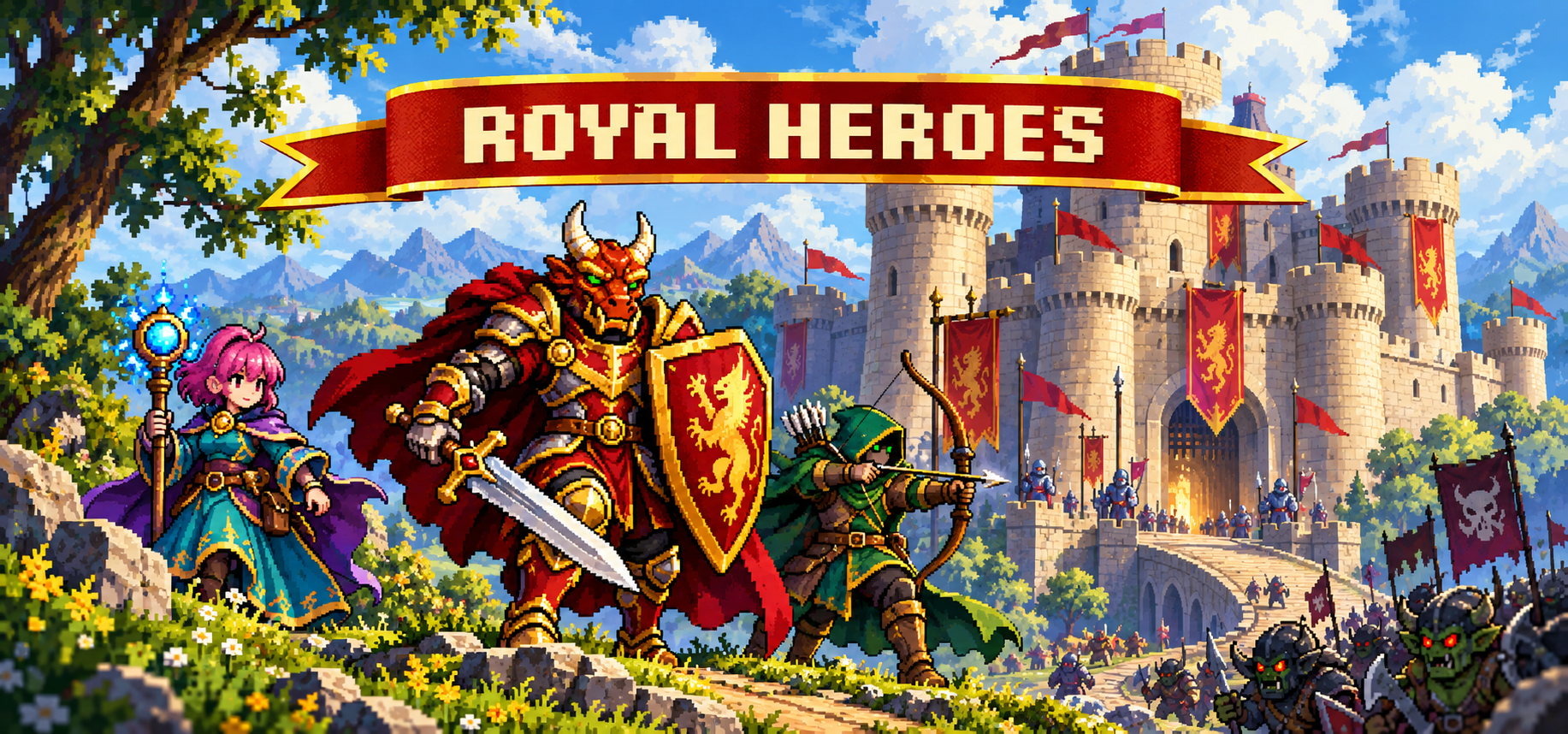 Royal Heroes artwork